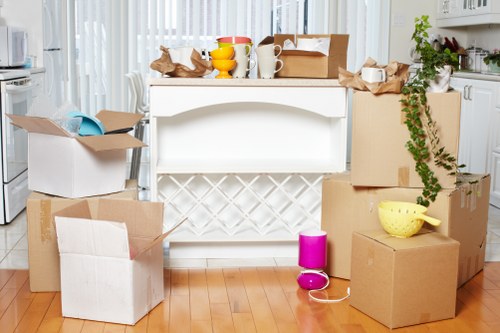 Secure transportation of packed business assets
