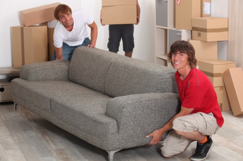 Office relocation planning and packing materials