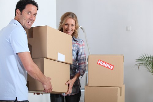 Affordable moving services using a van